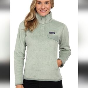Patagonia Sage Green Fleece Jacket Women's Sz M